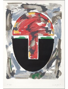 Sérigraphie sur vélin d'Arches. Epreuve d'artiste EA 32/50 de Rafael Canogar