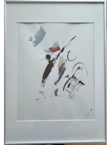 Composition abstraite de Jean Miotte