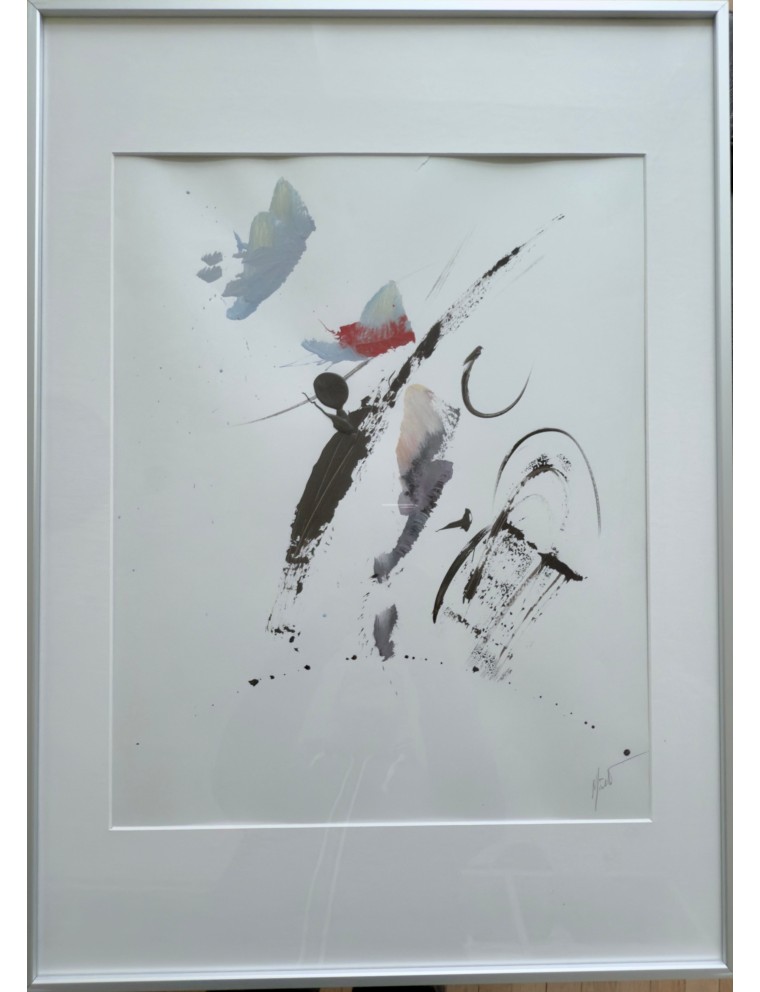 Composition abstraite de Jean Miotte