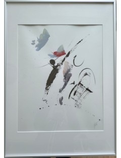 Composition abstraite de Jean Miotte