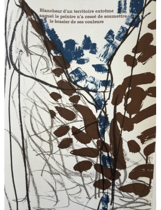 Derrière le Miroir n° 208 - Livret Jean-Paul Riopelle. Paris, Maeght Editeur, fév. 1974