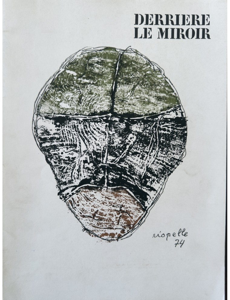 Derrière le Miroir n° 208 - Livret Jean-Paul Riopelle. Paris, Maeght Editeur, fév. 1974