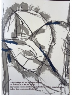 Derrière le Miroir n° 208 - Livret Jean-Paul Riopelle. Paris, Maeght Editeur, fév. 1974