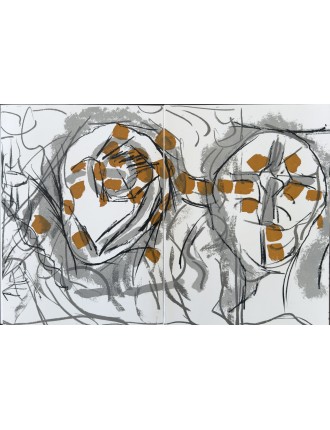 Derrière le Miroir n° 208 - Livret Jean-Paul Riopelle. Paris, Maeght Editeur, fév. 1974