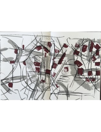 Derrière le Miroir n° 208 - Livret Jean-Paul Riopelle. Paris, Maeght Editeur, fév. 1974