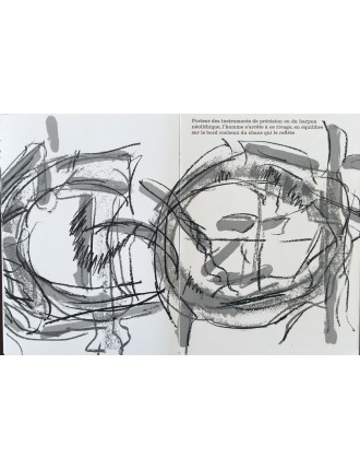 Derrière le Miroir n° 208 - Livret Jean-Paul Riopelle. Paris, Maeght Editeur, fév. 1974