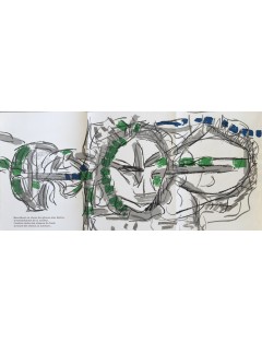 Derrière le Miroir n° 208 - Livret Jean-Paul Riopelle. Paris, Maeght Editeur, fév. 1974