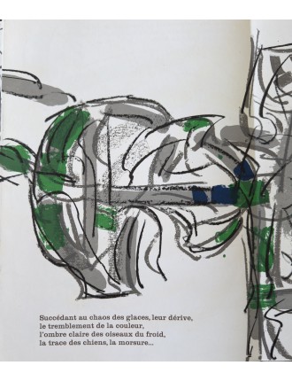 Derrière le Miroir n° 208 - Livret Jean-Paul Riopelle. Paris, Maeght Editeur, fév. 1974