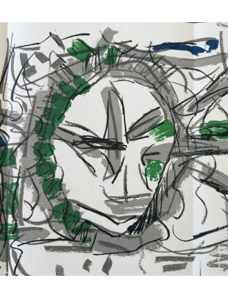 Derrière le Miroir n° 208 - Livret Jean-Paul Riopelle. Paris, Maeght Editeur, fév. 1974