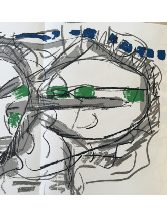 Derrière le Miroir n° 208 - Livret Jean-Paul Riopelle. Paris, Maeght Editeur, fév. 1974