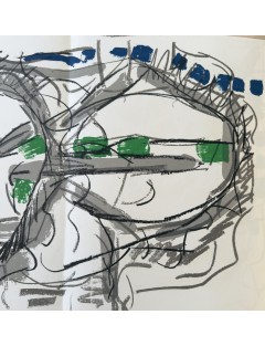 Derrière le Miroir n° 208 - Livret Jean-Paul Riopelle. Paris, Maeght Editeur, fév. 1974