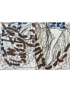 Derrière le Miroir n° 208 - Livret Jean-Paul Riopelle. Paris, Maeght Editeur, fév. 1974