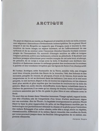 Derrière le Miroir n° 208 - Livret Jean-Paul Riopelle. Paris, Maeght Editeur, fév. 1974