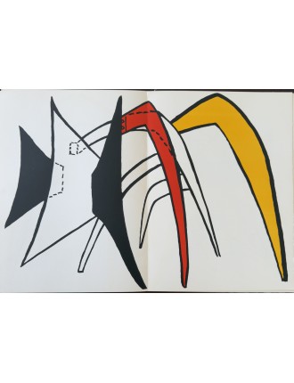 Derrière le miroir nº141 - Livret Alexandre Calder. Paris, Maeght Éditeur, nov. 1963.