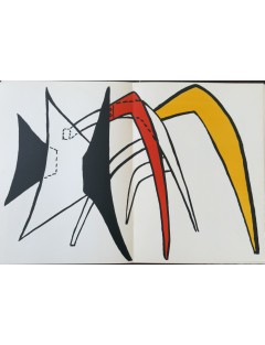 Derrière le miroir nº141 - Livret Alexandre Calder. Paris, Maeght Éditeur, nov. 1963.