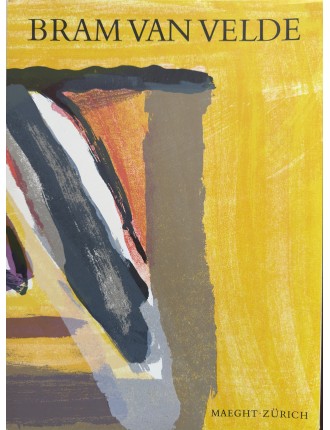 Derrière le Miroir n°240 - Livret Bram Van Velde. Paris, Maeght Editeur, oct. 1980.