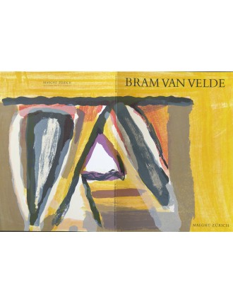 Derrière le Miroir n°240 - Livret Bram Van Velde. Paris, Maeght Editeur, oct. 1980.