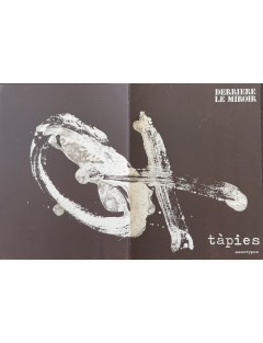 Derrière le miroir nº208 - Livret Antoni Tàpies. Monotypes, 1974 Paris. Editions Maeght.