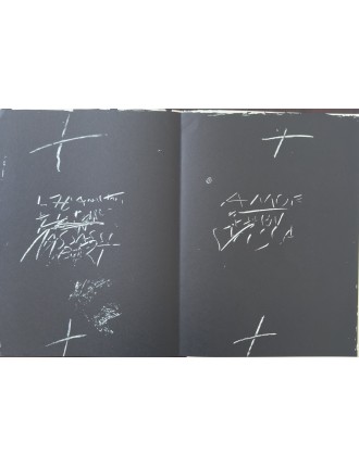 Derrière le miroir nº208 - Livret Antoni Tàpies. Monotypes, 1974 Paris. Editions Maeght.