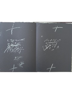 Derrière le miroir nº208 - Livret Antoni Tàpies. Monotypes, 1974 Paris. Editions Maeght.