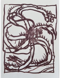 Derrière le Miroir n°247 - Livret Pierre Alechinsky. Paris, Maeght Éditeur, oct. 1981.