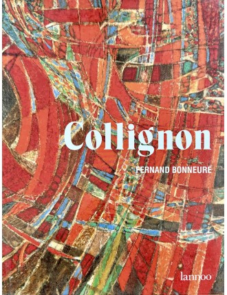 Aquarelle en bleu de Georges Collignon. Signée et datée 1964.