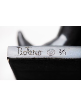 Botero –  "Le rêve". 1996. Bronze à patine brune. Numéroté 2/6