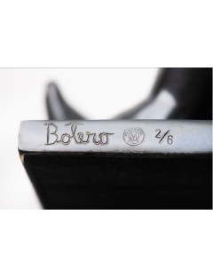 Botero –  "Le rêve". 1996. Bronze à patine brune. Numéroté 2/6