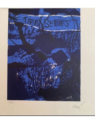 Lithographie en couleur, Serie Tapisseries de Antoni Clave