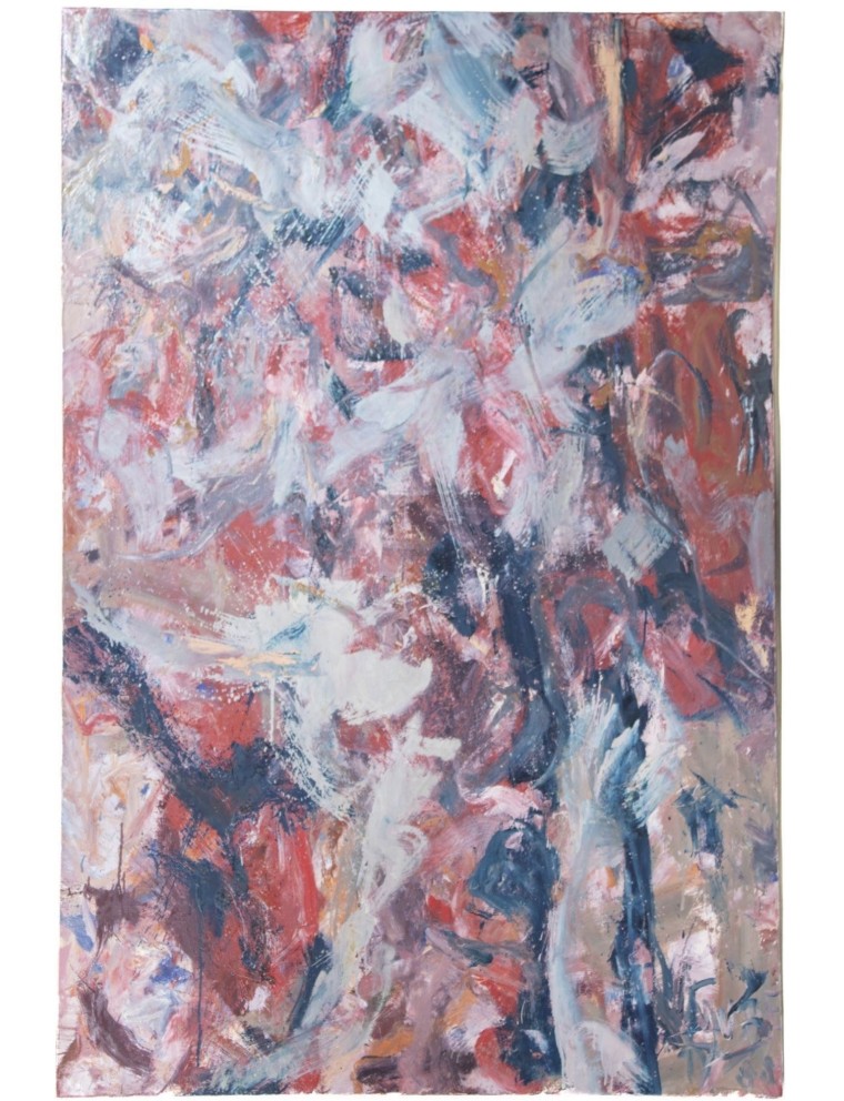 Composition abstraite. 1988. Huile sur toile de Bernard Gaube