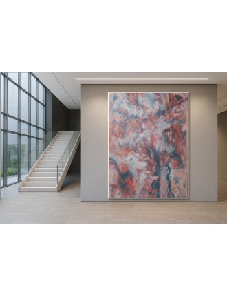 Composition abstraite. 1988. Huile sur toile de Bernard Gaube