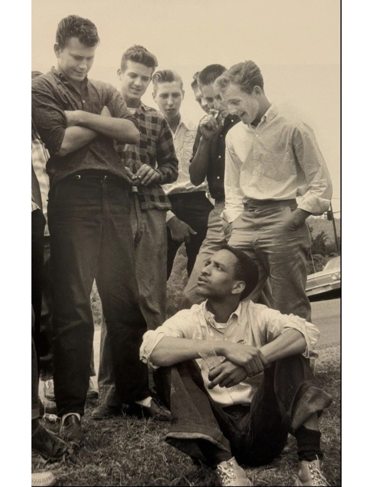 Superbe 3 livres photographies série Outside Inside de Bruce Davidson. Göttingen, Steidl, 2010.