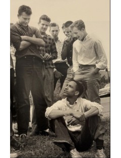 Superbe 3 livres photographies série Outside Inside de Bruce Davidson. Göttingen, Steidl, 2010.