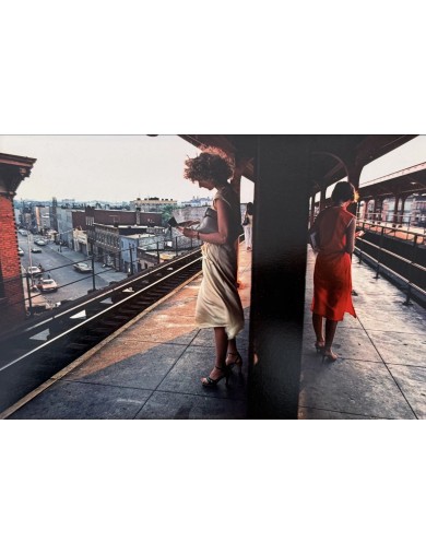 Superbe livre photographies rare série Subway de Bruce Davidson. Los Angeles, St. Ann's Press, 2003.