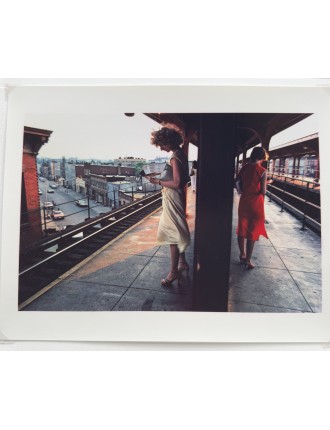 Superbe livre photographies rare série Subway de Bruce Davidson. Los Angeles, St. Ann's Press, 2003.