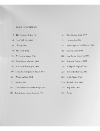 Superbe 3 livres photographies série Outside Inside de Bruce Davidson. Göttingen, Steidl, 2010.