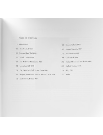 Superbe 3 livres photographies série Outside Inside de Bruce Davidson. Göttingen, Steidl, 2010.