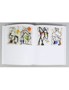 LIVRE. MIRO GRAVEUR (4 volumes) Collection complète des quatre volumes du Catalogue de l'Oeuvre gravé de Joan Miró