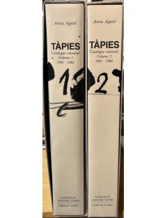 Livre. Anna Agusti. Antoni Tàpies. Complete Works vol. I & II [1943-1968]. 1989 CATALOGUE RAISONNÉ