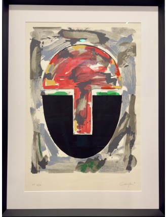 Sérigraphie sur vélin d'Arches. Epreuve d'artiste EA 32/50 de Rafael Canogar