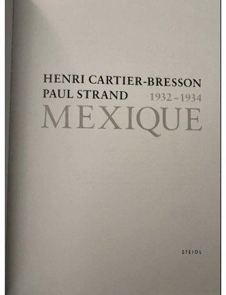 Livre de Henri Cartier-Bresson & Paul Strand - Mexique 1932-1934