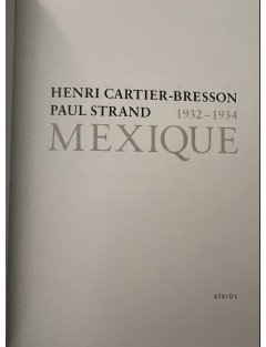 Livre de Henri Cartier-Bresson & Paul Strand - Mexique 1932-1934