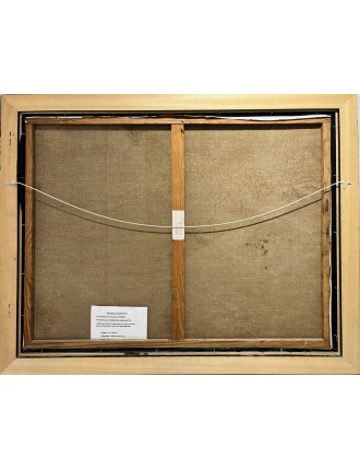 Composition abstraite. 1958. Huile sur toile de Jean Miotte