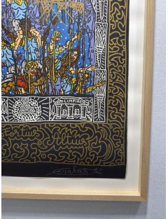 Robert Combas – Jeux Olympiques Barcelone 1992 – Lithographie