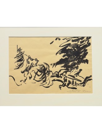 Lavis d'encre de Edouard Pignon