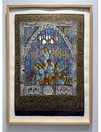 Robert Combas – Jeux Olympiques Barcelone 1992 – Lithographie