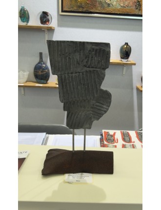 Sculpture en fonte d'aluminium de Michel Audiard