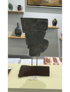 Sculpture en fonte d'aluminium de Michel Audiard