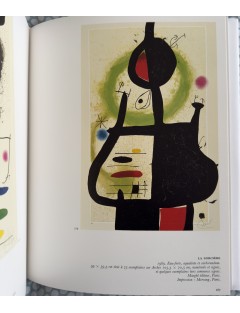LIVRE MIRO GRAVEUR (4 volumes) Collection complète des quatre volumes du Catalogue de l'Oeuvre gravé de Joan Miró