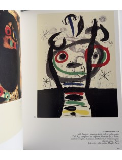 LIVRE MIRO GRAVEUR (4 volumes) Collection complète des quatre volumes du Catalogue de l'Oeuvre gravé de Joan Miró